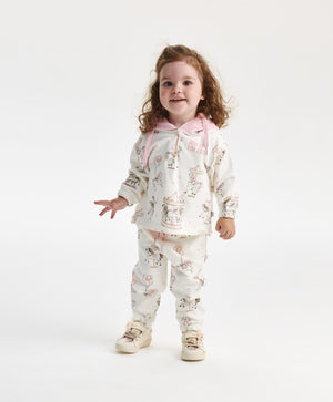 Gulliver Trousers Milky color for Girls Baby-Carousel