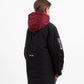 Gulliver Black Mid-Season Puffer Coat for Boys
