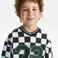 Gulliver Long sleeve t-shirt Black and white for Boys Mini - Drafting