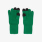 Gulliver Green Knitted Gloves with Touchscreen Tips for Boys