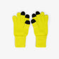 Gulliver Yellow Gadget-Friendly Knit Gloves for Girls