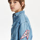 Gulliver Denim shirt Light blue for Boys Junior-College