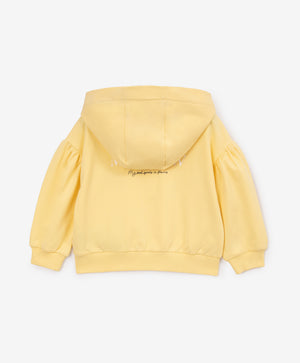 Gulliver Yellow Hoodies for Girl Baby-Buttercups