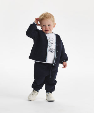 Gulliver Cardigan Blue for Boys Baby-North Pole