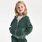 Gulliver Hoodie Sea wave color for Girls Mini - Polar Owl