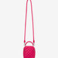 Gulliver Quilted Barrel Bag in Faux Leather Pink for Girl Mini-Smoothie