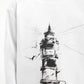 Gulliver White Long-Sleeve T-Shirt with Print for Boy Mini-Lighthouse