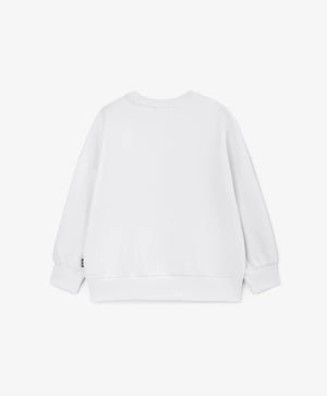 Gulliver White Oversized Sweatshirt for Girls