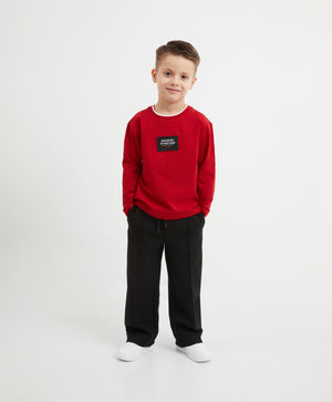 Gulliver Trousers Black for Boys Mini - Tartan