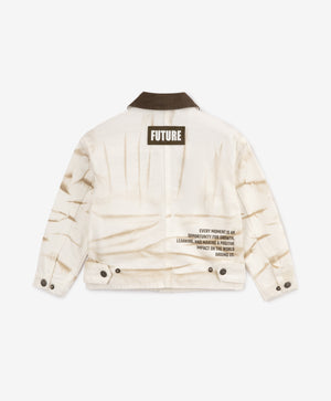 Gulliver White Denim Jacket for Boy Mini-Expedition