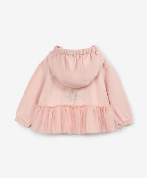 Gulliver Pink Hoodies for Girl Baby-Pointe Shoes