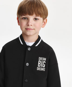 Gulliver Sweatshirt Black for Boys Mini - Tartan