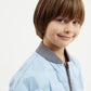 Gulliver Light Blue Quilted Insulated Jacket for Boy MIni-Pixels