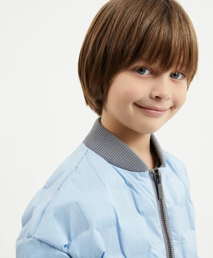 Gulliver Light Blue Quilted Insulated Jacket for Boy MIni-Pixels