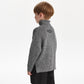 Gulliver Sweater Gray for Boys Mini - Tartan
