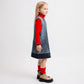 Gulliver Denim dress Blue for Girls Mini - Irbis