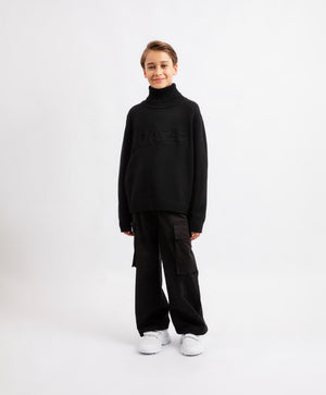 Gulliver Sweater Black for Boys Junior-Printer