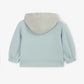 Gulliver Light Blue Hooded Sweatshirt With Zipper for Boys - Baby