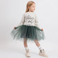 Gulliver Dress Milky color for Girls Mini - Polar Owl