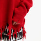 Gulliver Red Sweater for Gilr Junior-Hot Heart