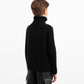 Gulliver Black Knit Turtleneck for Boys.