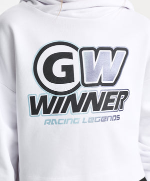 Gulliver Hoodie White for Girls Junior - Ice