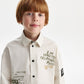 Gulliver Long sleeve shirt Light gray for Boys Mini - Layout