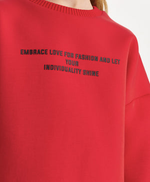 Gulliver Sweatshirt Red for Girls Mini - Irbis