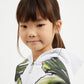 Gulliver White Zip up Hoodies for Girl Mini-Ecuador