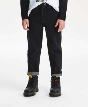 Gulliver Jeans Black for Boys Mini - Tartan