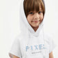 Gulliver White Knit Hooded Vest for Boy Mini-Pixels