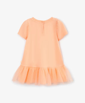 Gulliver Pink Short Sleeve Dress for Girls - Baby