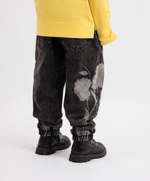 Gulliver Jeans Black for Girls Mini - Baccara