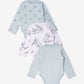 Gulliver Newborn bodysuit, set of 3 pcs Multicolored for Boys-North Pole