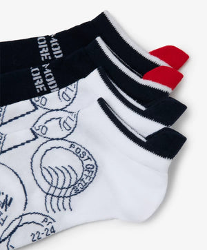 Gulliver Multicolor Short Socks Set of 2 Pairs for Boy Junior-Transit