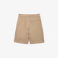 Gulliver Beige Twill Shorts with Elastic Waist for Boy Junior-Decoupage