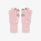 Gulliver Knitted Pink Gloves for Girls