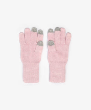 Gulliver Knitted Pink Gloves for Girls