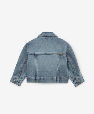 Gulliver Light Blue Denim Jacket for Girl Baby-Buttercups