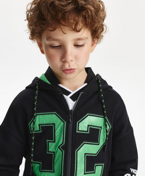 Gulliver Hoodie Black for Boys Mini - Draftin