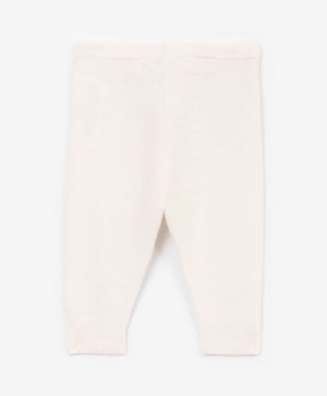 Gulliver Trousers White for Girls Baby-Snow Leopard