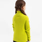 Gulliver Girls' Yellow Knitted Turtleneck with Flower Appliqu