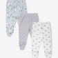 Gulliver Newborn trousers, set of 3 pairs Multicolored for Boys-North Pole