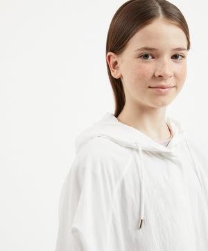 Gulliver White Windbreaker for Girl Junior-Ballet