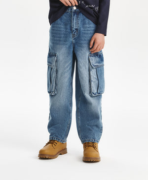 Gulliver Jeans Blue for Boys Junior-College