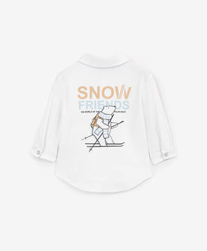 Gulliver Long sleeve shirt White for Boys Baby-North Pole