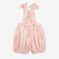 Gulliver Pink Bib Overalls for Girl Baby-Pointe Shoes