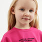 Gulliver Cropped Short-Sleeve T-Shirt with Front Knot for Girl Mini-Smoothie