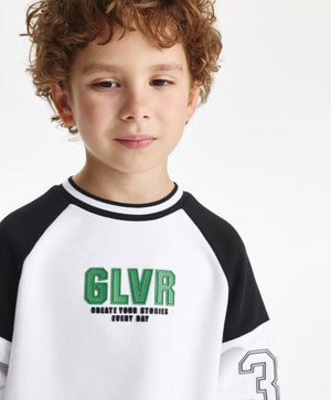 Gulliver Sweatshirt White for Boys Mini - Drafting