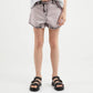 Gulliver Pink High Waist Mini Denim Shorts with Contrast Wash for Girl Junior-Ballet